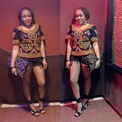 #WEARCAMEROON: FASHION BLOGGER MAMICHOUX SLAYS IN HAWT TOGHU SUMMER LOOK